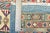 Kazak Rug 8'2'' X 9'9'' Blue Wool Tribal Geometric Hand-Knotted Oriental Carpet For Sale - Image 12 of 12