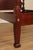 Brown Link Taylor Solid Mahogany Queen Size Rice Carved Poster Bed For Sale - Image 8 of 13