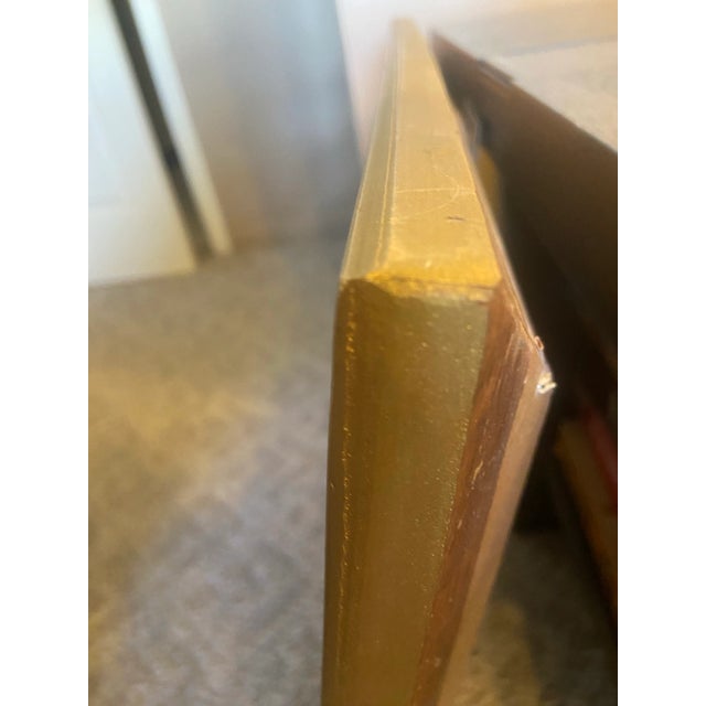 Mid Century oil on canvas still life painting by Agostino Vincenzi, 20th Century American artist. The painting depicts a...