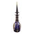 A striking antique Bohemian cobalt glass decanter dating from the late nineteenth century and created for the luxury Qajar...