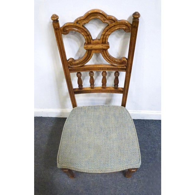 Brown Thomasville Furniture Legendary Collection Spanish Mediterranean Style Dining Chair 3721-833 For Sale - Image 8 of 11