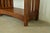 Brown Stickley Mission Oak Arts & Crafts Slatted Tall Bookcases, Pair For Sale - Image 8 of 12