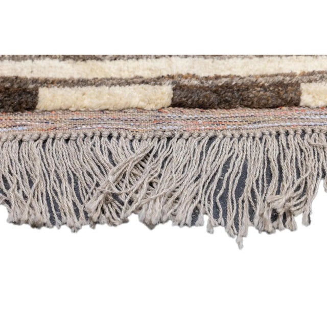 Vintage Moroccan Rug 6'10'' x 9'11'' For Sale In New York - Image 6 of 12