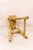 Vintage Rustic Stool in Elm For Sale - Image 4 of 5