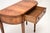 Brown Antique Georgian Inlaid Console Table, 1930 For Sale - Image 8 of 11