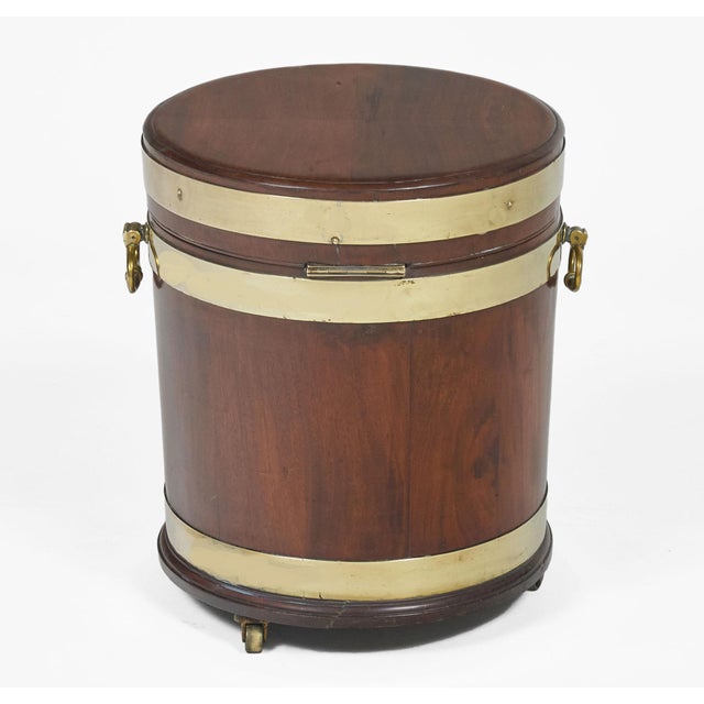 Early 19th Century Regency Mahogany Wine Cooler For Sale - Image 9 of 10