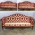 Late 19th to Early 20th Century Louis XVI Camel Back Sofa Directoire Style in Gaston Y Daniela Fabric For Sale - Image 14 of 18