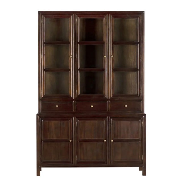 Timeless craftsmanship meets functional design in the Colonial Hutch. Finished in a rich hand-rubbed brown, this imposing...