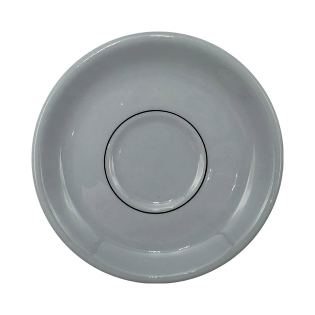 Blue Vintage El Morocco Nyc Nightclub Bouillon Cup Bowl & Saucer New York City For Sale - Image 8 of 12