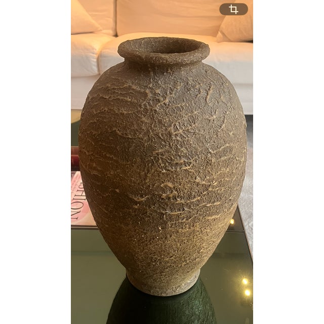 Vintage Floor Vase in Earthenware from Andersson & Johansson, 1970 For Sale - Image 4 of 5