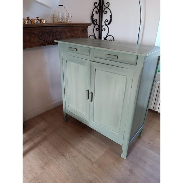 Parisian Green Buffet, 1940s For Sale - Image 18 of 18