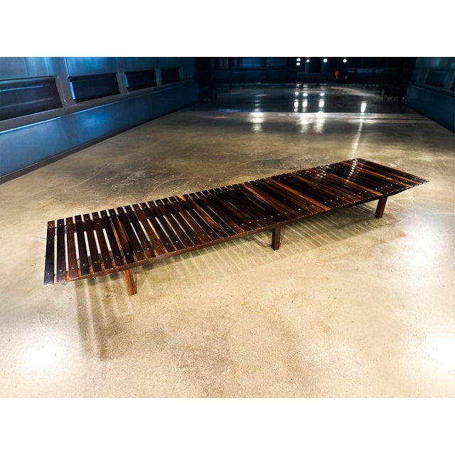 Mucki Bench in Rosewood, Sergio Rodrigues, 1958 For Sale - Image 13 of 17