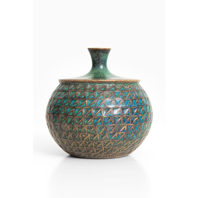 1960s Ceramic Vase by Stig Lindberg for Gustavsberg, 1960s For Sale - Image 5 of 5