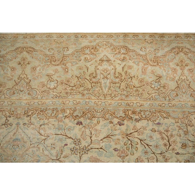 Vintage Distressed Kerman Carpet - 9'8" x 16'11" For Sale - Image 13 of 15