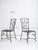 Rustic Faux Bois Outdoor Dining Set For Sale - Image 3 of 15