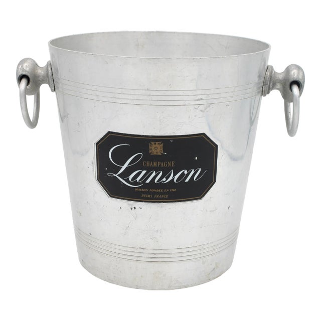 Vintage French Silver Champagne Ice Bucket For Sale