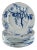 Williams Sonoma Ormonde Blue Dinner Plates - Set of 8 For Sale