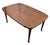 Vintage Thomasville Traditional American Style Mahogany Extension Dining Table For Sale - Image 10 of 12