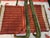 Wood 1980s Vintage Boho Chic Watermelon Wicker Picnic Basket & Matching Tablecloth Set - 2 Pieces For Sale - Image 7 of 11