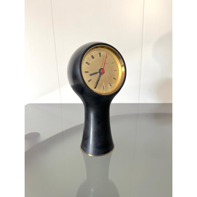 Angelo Mangiarotti Secticon Table Clock by Angelo Mangiarotti and Bruno Morassutti, 1956 For Sale - Image 4 of 9