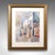 This is a vintage watercolour painting 'Mykonos'. An English, framed landscape picture by FA Dolding, dating to the mid...