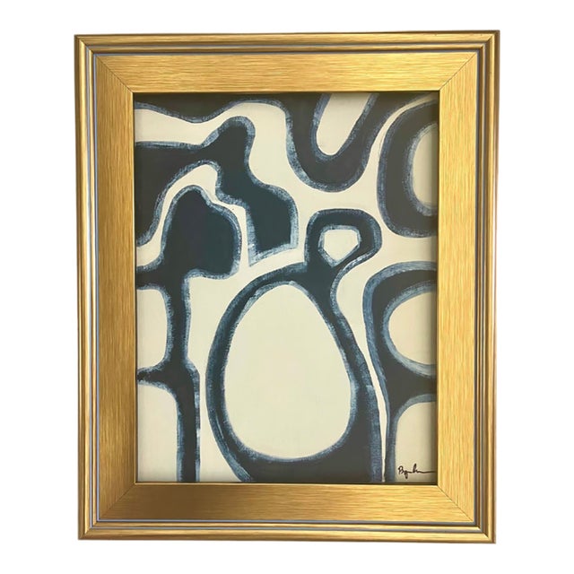Contemporary Abstract Expressionist Painting by Bryan Boomershine Framed For Sale