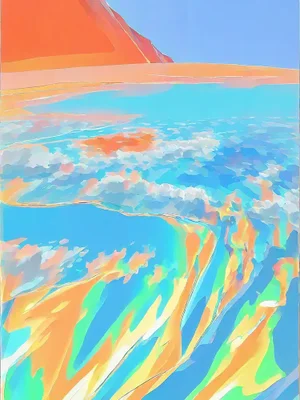 Ian Jones, Sky Over Lake 2, Print