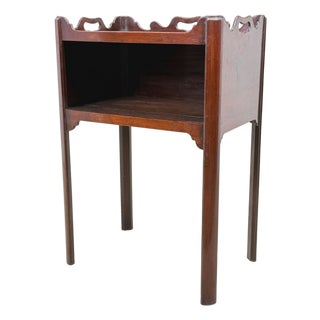 Antique Georgian Mahogany Nightstand, 1760 For Sale