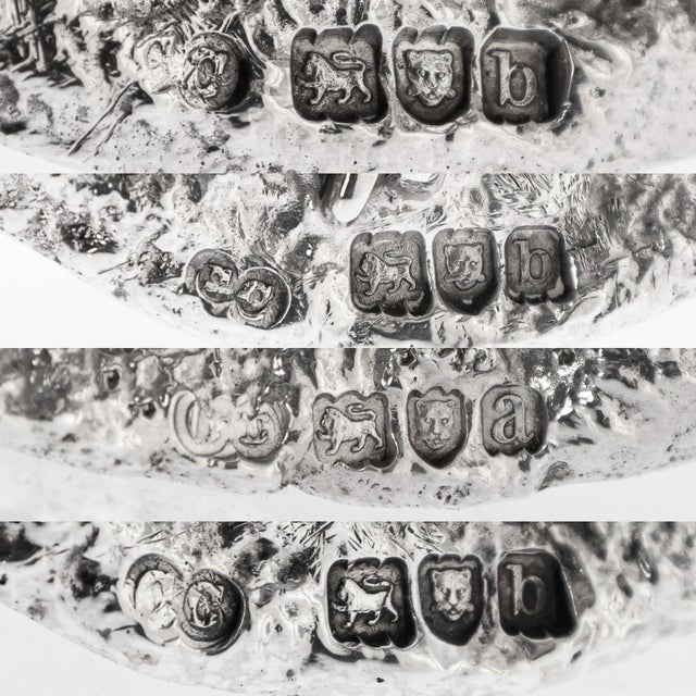 Victorian Silver Golf Menu Holders, London, United Kingdom, 1890s, Set of 4 For Sale - Image 15 of 16