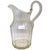 Early 19th Century Early American Blown Glass Slab Cut Pitcher Jug For Sale - Image 5 of 5