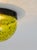 Green Yellow Glicine Ceiling Lamp by Gae Aulenti for Vistosi, 1970s For Sale - Image 8 of 9