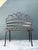 Vintage Wrought Iron Scroll Bench For Sale - Image 4 of 12