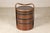 Vintage Chinese Rattan Wedding Basket with Carved Handle and Nested Containers For Sale - Image 13 of 18