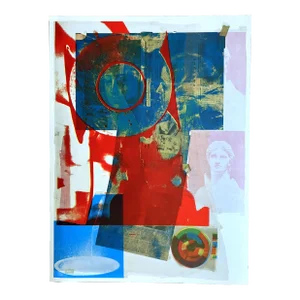 Robert Rauschenberg Quarry Local One 1968 Original Lithograph