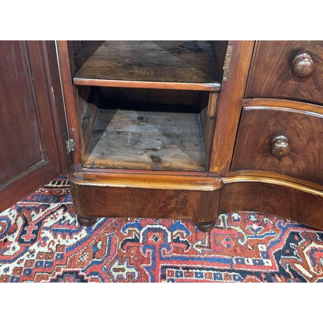 Antique Victorian Mahogany Sideboard, 1800s For Sale - Image 9 of 18