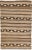 Vintage Kilim Red Handmade Flatweave Stripe Brown Wool Runner For Sale - Image 10 of 10