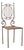 Mid 20th Century French Neoclassical Iron and Woven Accent Chair For Sale