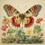 Butterfly and Flowers No. 11 – Fine Art Print This elegant fine art print features a magnificent butterfly displayed among...