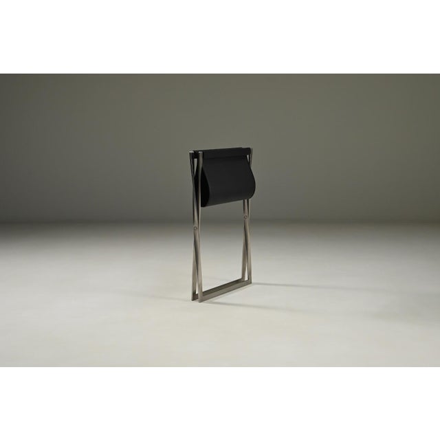 1990s Folding Stool PK91 by Poul Kjærholm for Fritz Hansen, Denmark, 1960s For Sale - Image 5 of 10