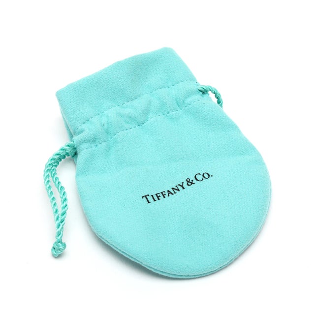 Silver Tiffany & Co Turquoise Present Charm Bracelet, Sterling Silver, Length 7.25 In For Sale - Image 8 of 9