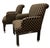 Contemporary 1990s The "Grid" Lounge Chairs | a Pair For Sale - Image 3 of 13