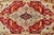 Early 20th Century Antique Turkish Fine Sivas Rug With Center Medallion in Red, Yellow & Light Green For Sale - Image 4 of 13