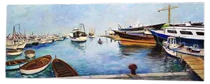 Vintage Painting by William Senigalliesi