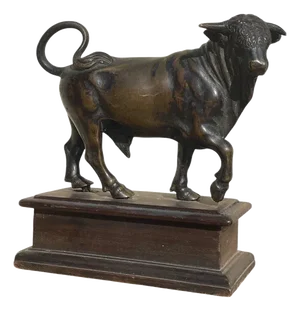 After Jean De Bologne, Bull Sculpture, 17th Century, Bronze