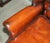 Chesterfield Wingback Swivel Office Chair in Hand-Dyed Leather from Harrods London, 1970s For Sale - Image 9 of 18