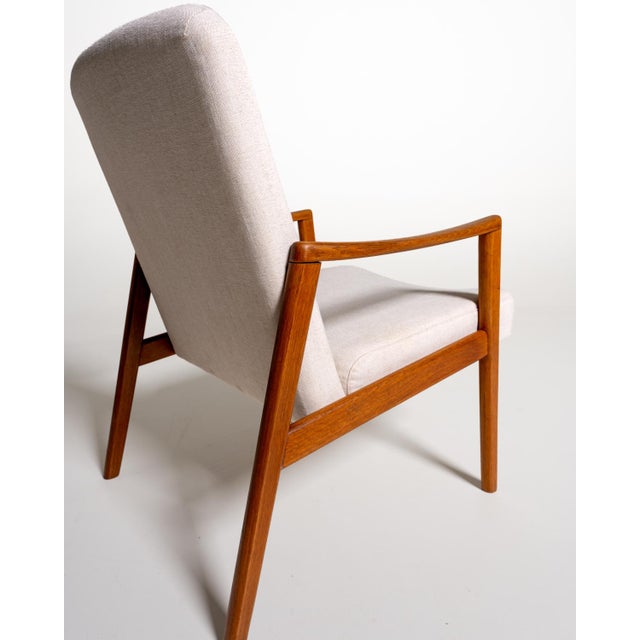 Wood Scandinavian Teak Lounge Cairs, 1950s, Set of 2 For Sale - Image 7 of 11