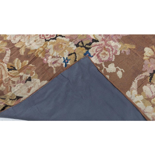Antique French Aubusson Rug For Sale In New York - Image 6 of 8