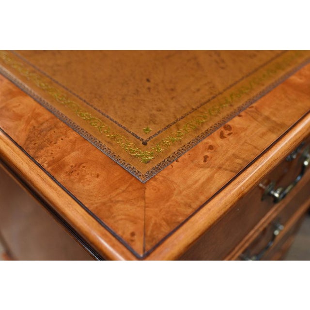 Regency Walnut Filing Cabinet or Chest Drawers For Sale - Image 6 of 8