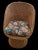 Mid 20th Century Vintage Coastal Braided Rattan Chair For Sale - Image 5 of 12