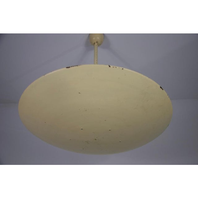 Mid-Century Modern Metal Ceiling Lamp, Germany, 1960s For Sale - Image 11 of 14